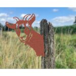 Kiekeboe Geit/ Goat Gijs, 141627, Roest, 28,5x23x0,2cm
