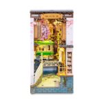 Robotime, DIY Book Nook Boekensteun Sakura Densya, TGB01, 18,5x10x24,2cm