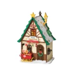 Robotime, DIY Huisje Twinkling Christmas House, DS036, 12,5x9x18,2cm