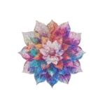 Houten Legpuzzel, Robotime, Mystic Mandala Flower, TA001, 28,3x28,7cm