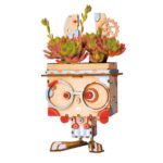 Robotime, DIY Flowerpot Konijn/ Bunny, FT741, 12x8,5x22cm